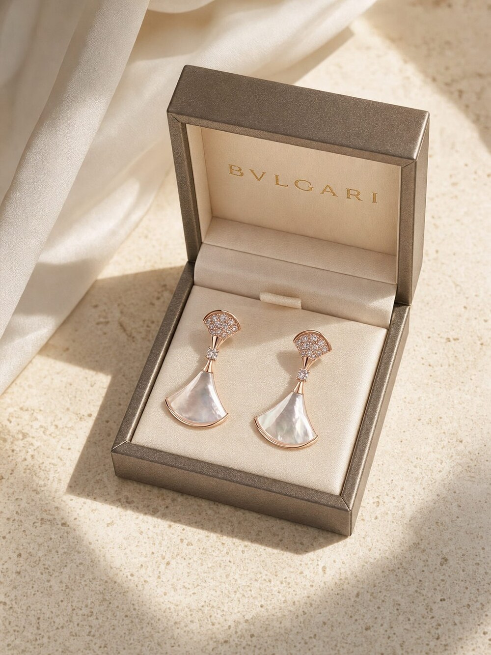 Bulgari Refined Statement Earrings Style 6 | New with Box - Picture 7 of 9